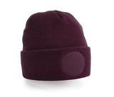BEECHFIELD CIRCULAR PATCH BEANIE