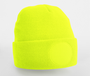 BEECHFIELD CIRCULAR PATCH BEANIE