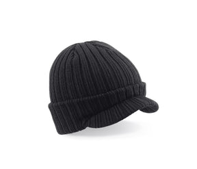 PEAKED BEANIE