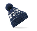 BEECHFIELD FAIR ISLE SNOWSTAR BEANIE