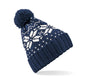BEECHFIELD FAIR ISLE SNOWSTAR BEANIE