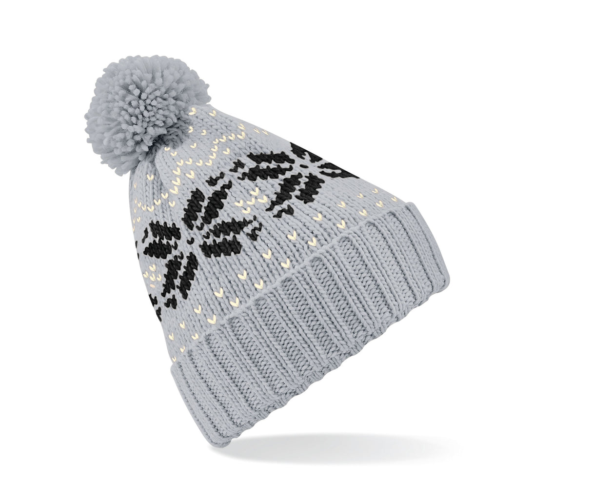 BEECHFIELD FAIR ISLE SNOWSTAR BEANIE