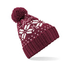 BEECHFIELD FAIR ISLE SNOWSTAR BEANIE