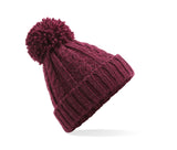 BEECHFIELD CABLE KNIT MELANGE BEANIE