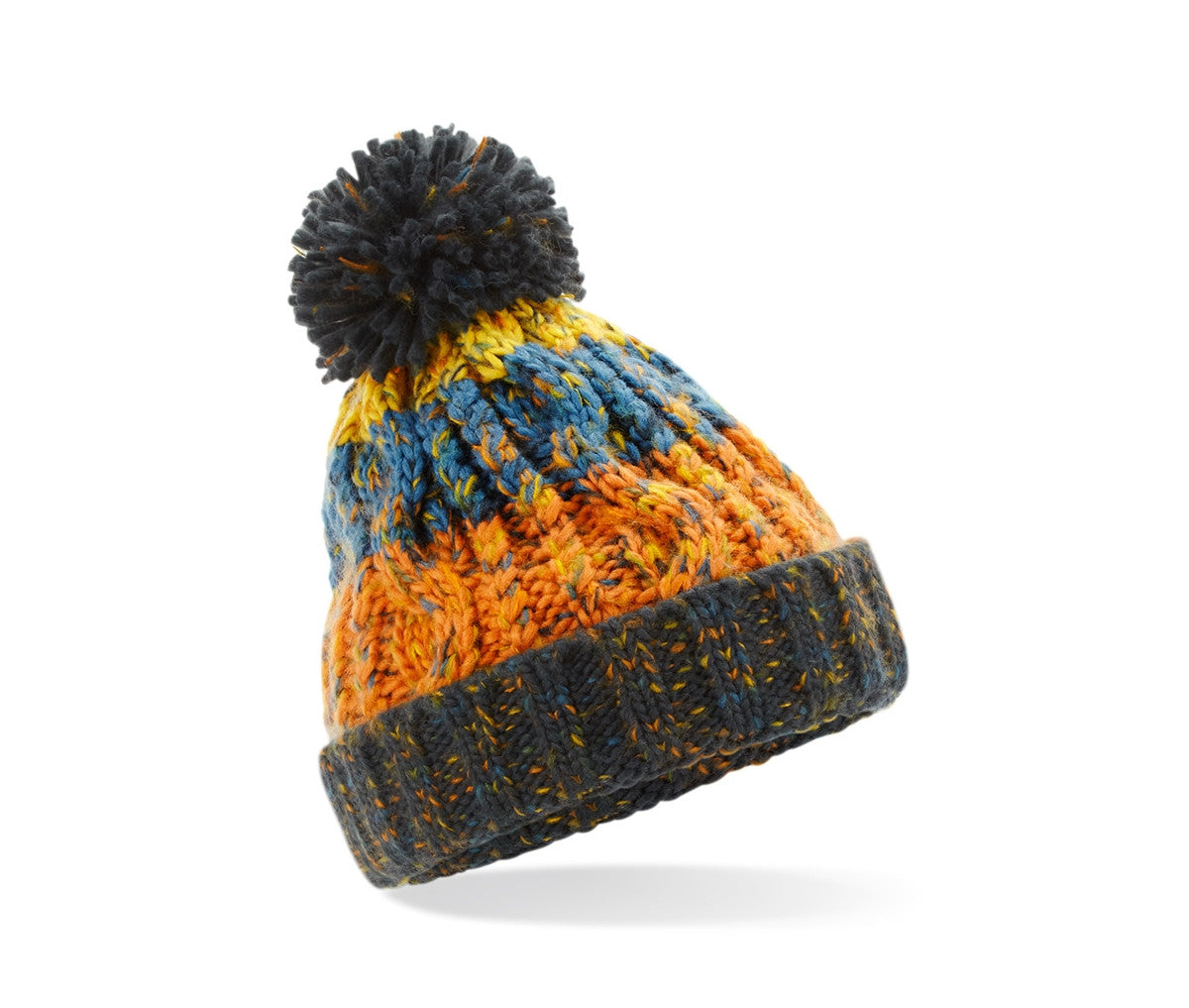 BEECHFIELD JUNIOR CORKSCREW POM POM BEANIE