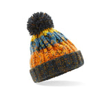 BEECHFIELD JUNIOR CORKSCREW POM POM BEANIE