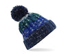 BEECHFIELD CORKSCREW POM POM BEANIE