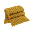 BEECHFIELD CABLE KNIT MELANGE SCARF