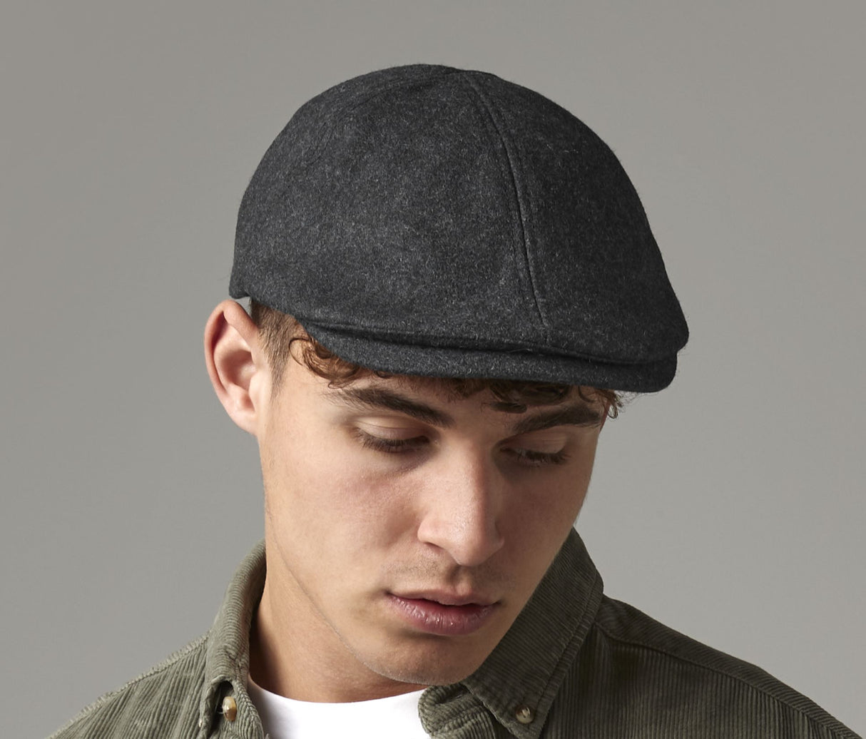 BEECHFIELD MELTON WOOL IVY CAP