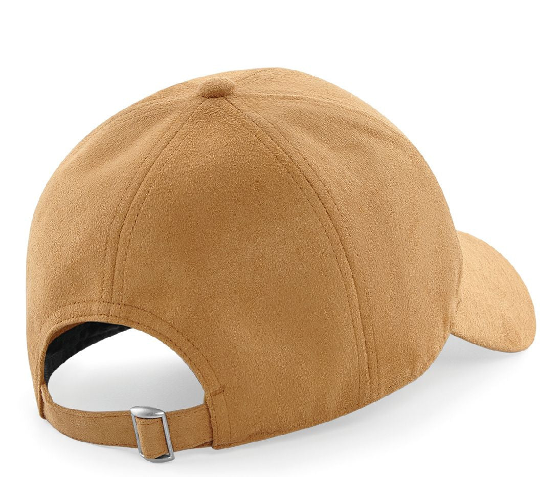 BEECHFIELD FAUX SUEDE 6 PANEL CAP