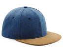 BEECHFIELD SUEDE PEAK SNAPBACK