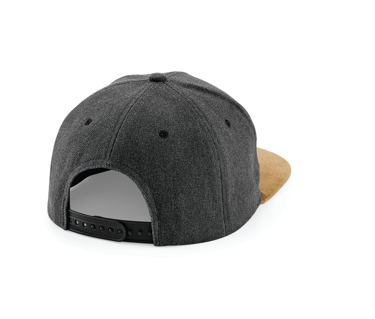 BEECHFIELD SUEDE PEAK SNAPBACK