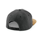 BEECHFIELD SUEDE PEAK SNAPBACK