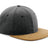 SUEDE PEAK SNAPBACK