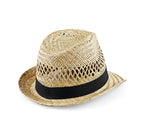 BEECHFIELD STRAW SUMMER TRILBY