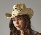 BEECHFIELD STRAW COWBOY HAT