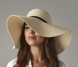 BEECHFIELD MARBELLA WIDE-BRIMMED SUN HAT