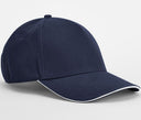 BEECHFIELD EARTHAWARE® CLASSIC ORGANIC COTTON 5 PANEL CAP - SANDWICH PEAK