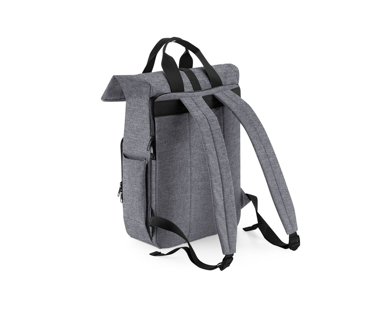 BAG BASE RECYCLED TWIN HANDLE ROLL-TOP LAPTOP BACKPACK