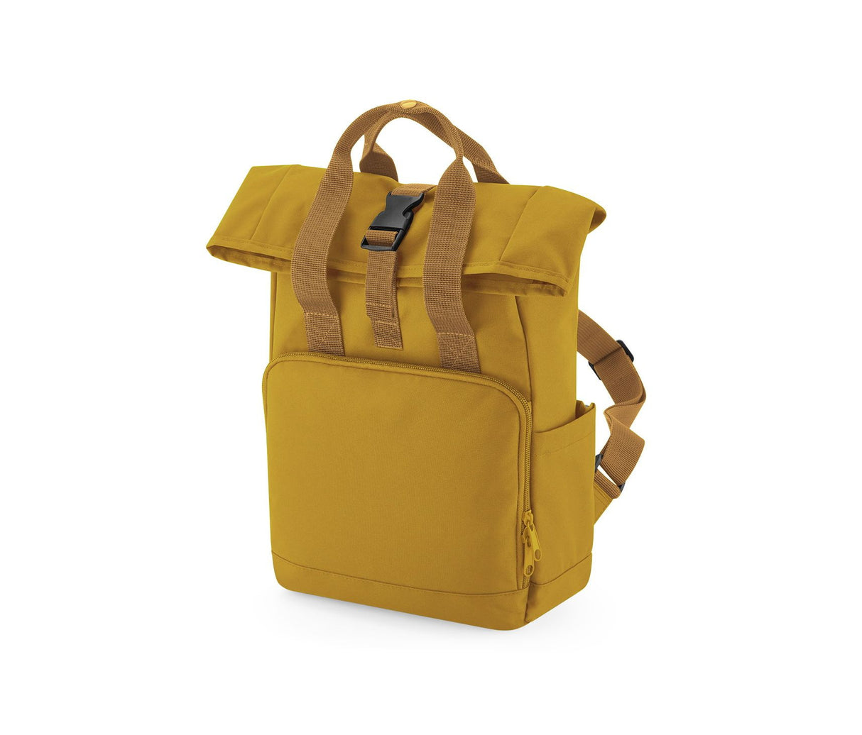 BAG BASE RECYCLED MINI TWIN HANDLE ROLL-TOP LAPTOP BACKPACK