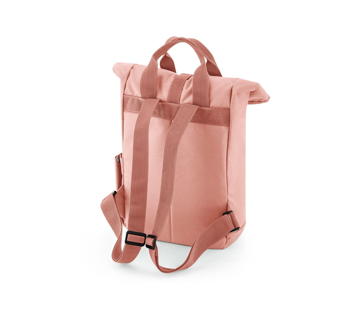 BAG BASE RECYCLED MINI TWIN HANDLE ROLL-TOP LAPTOP BACKPACK