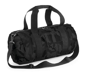 CAMO BARREL BAG