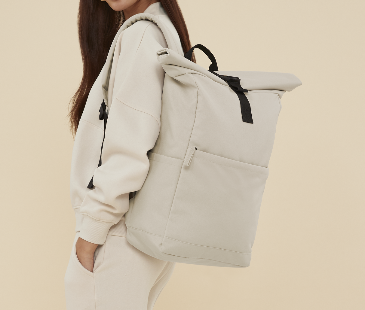 BAG BASE PREMIUM RECYCLED ROLL TOP BACKPACK