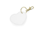 BAG BASE BOUTIQUE HEART KEY CLIP