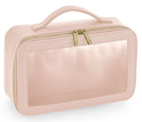 BAG BASE BOUTIQUE CLEAR WINDOW TRAVEL CASE