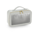 BAG BASE BOUTIQUE CLEAR WINDOW TRAVEL CASE