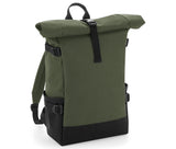 BAG BASE BLOCK ROLL-TOP BACKPACK