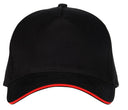 BLACK&MATCH 5-PANEL CAP