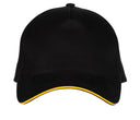 BLACK&MATCH 5-PANEL CAP