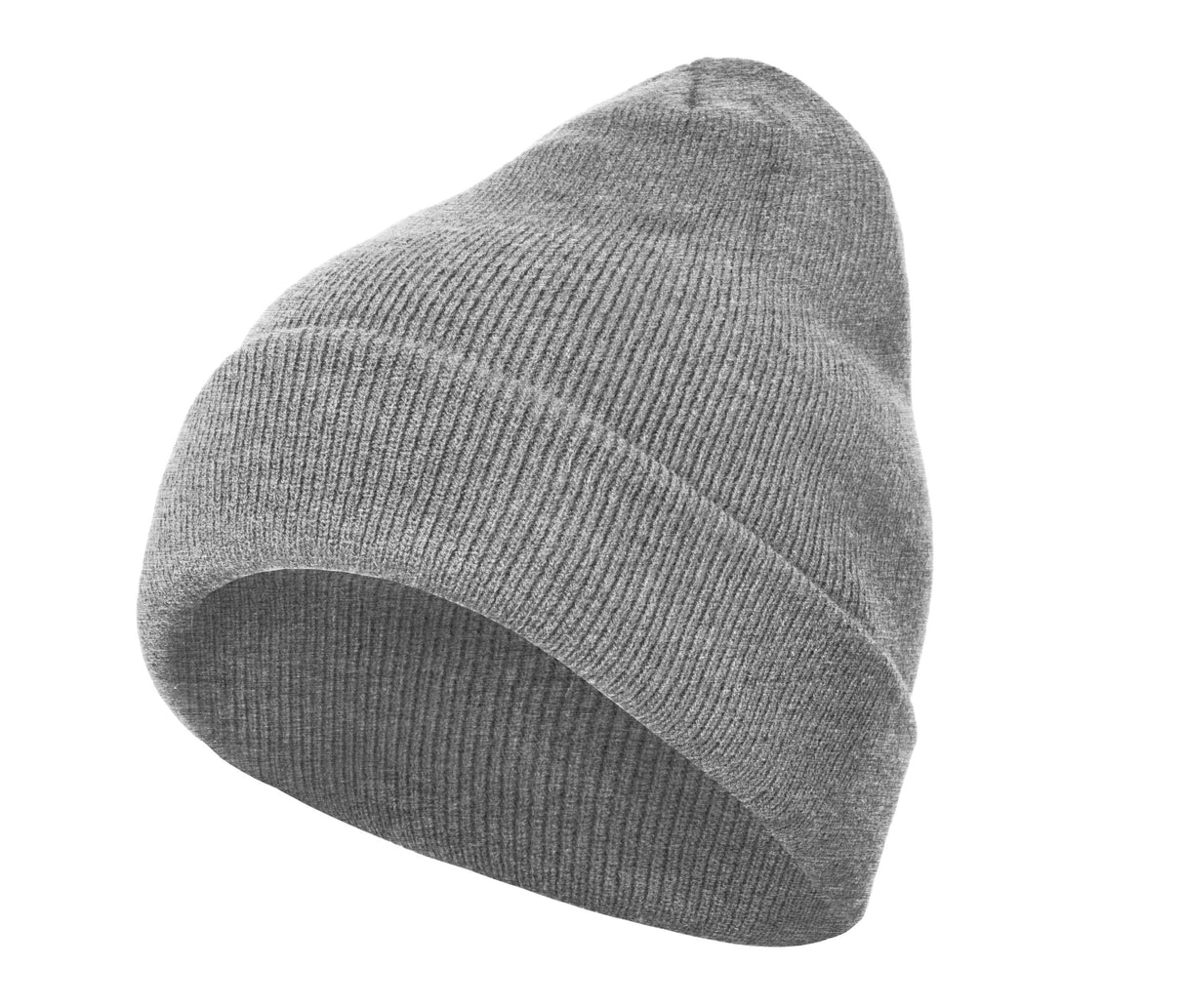 BUILD YOUR BRAND HEAVY KNIT BEANIE