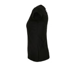 BUILD YOUR BRAND LADIES BACK CUT TEE