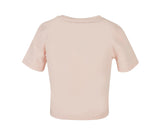 BUILD YOUR BRAND LADIES CROPPED TEE