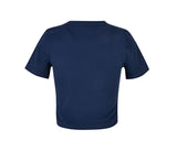 BUILD YOUR BRAND LADIES CROPPED TEE