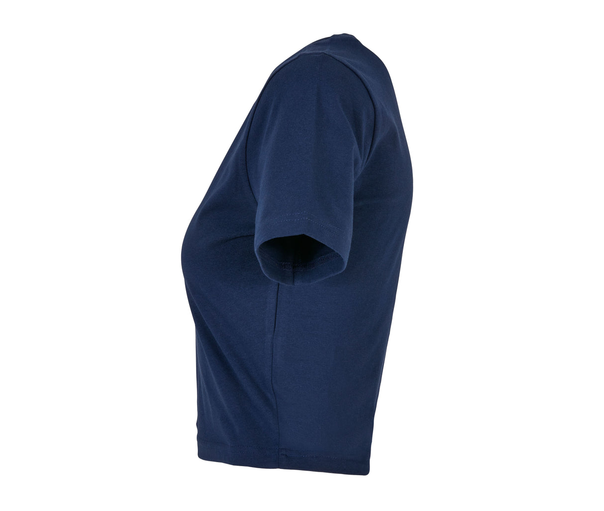 BUILD YOUR BRAND LADIES CROPPED TEE