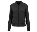 BUILD YOUR BRAND LADIES' NYLON BOMBER JACKET