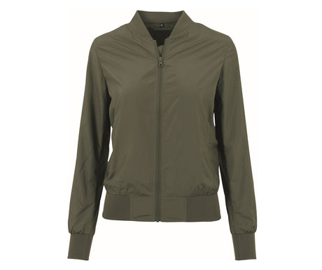 LADIES NYLON BOMBER JACKET