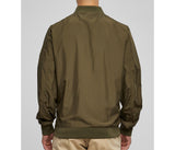 BUILD YOUR BRAND NYLON BOMBER JACKET