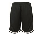 Two-tone mesh shorts