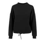 BUILD YOUR BRAND LADIES OVERSIZE CREWNECK