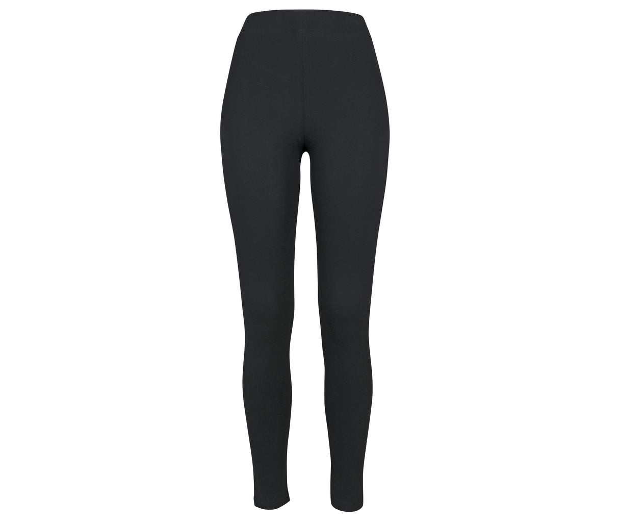 BUILD YOUR BRAND Ladies Stretch Jersey Leggings