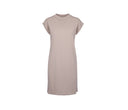 BUILD YOUR BRAND Ladies Turtle Extended Shoulder Dress