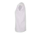 BUILD YOUR BRAND LADIES ORGANIC EXTENDED SHOULDER TEE