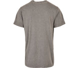 BUILD YOUR BRAND ACID WASHED ROUND NECK TEE