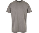 ACID WASHED ROUND NECK TEE