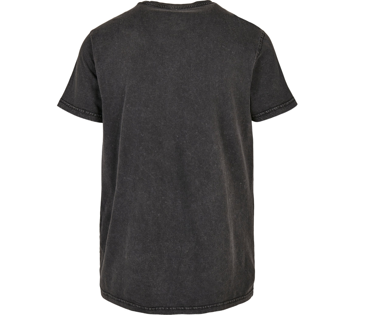 BUILD YOUR BRAND ACID WASHED ROUND NECK TEE