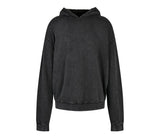 BUILD YOUR BRAND ACID WASHED OVERSIZE HOODY